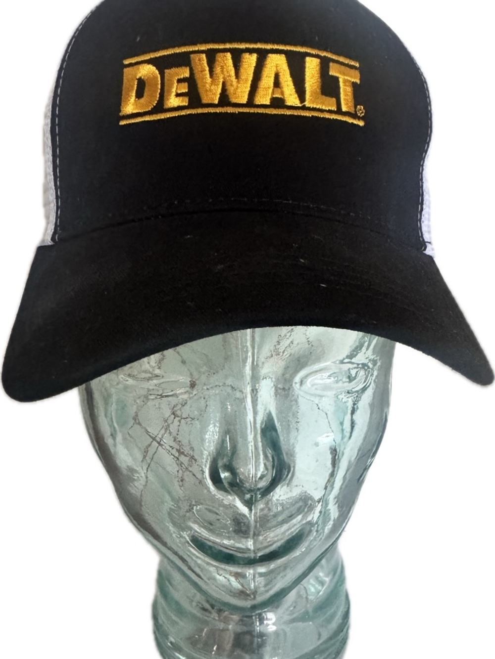 DeWalt Colorblock Trucker Hat by Cap America Adjustable Snapback
